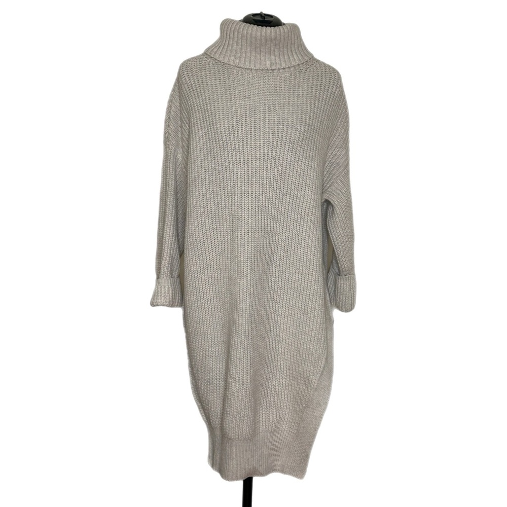 Anthropologie Cream Turtleneck Sweater - Picture 2 of 9